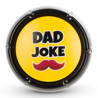 Deluxe Gift Pack: Dad Joke Button AND Bottle Opener